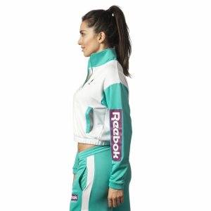 Reebok Classic R Track Jacke Damen - Weiß - DE 814-NZK